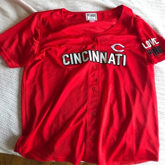 PINK Victoria's Secret Tops - Victoria’s Secret Reds Jersey ❤️